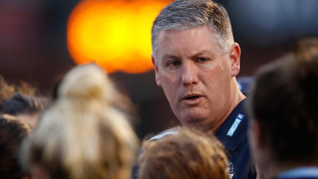 Carlton is seeking a replacement for AFLW coach Damien Keeping.