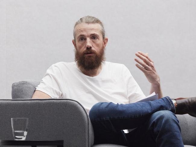 Mike Cannon-Brookes, Powerhouse Museum. 100 Climate Conversations. Credit: Zan Wimberley.