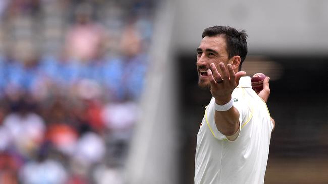 Star quick Mitchell Starc has not been impressed by the go-slow edict. Picture: AAP