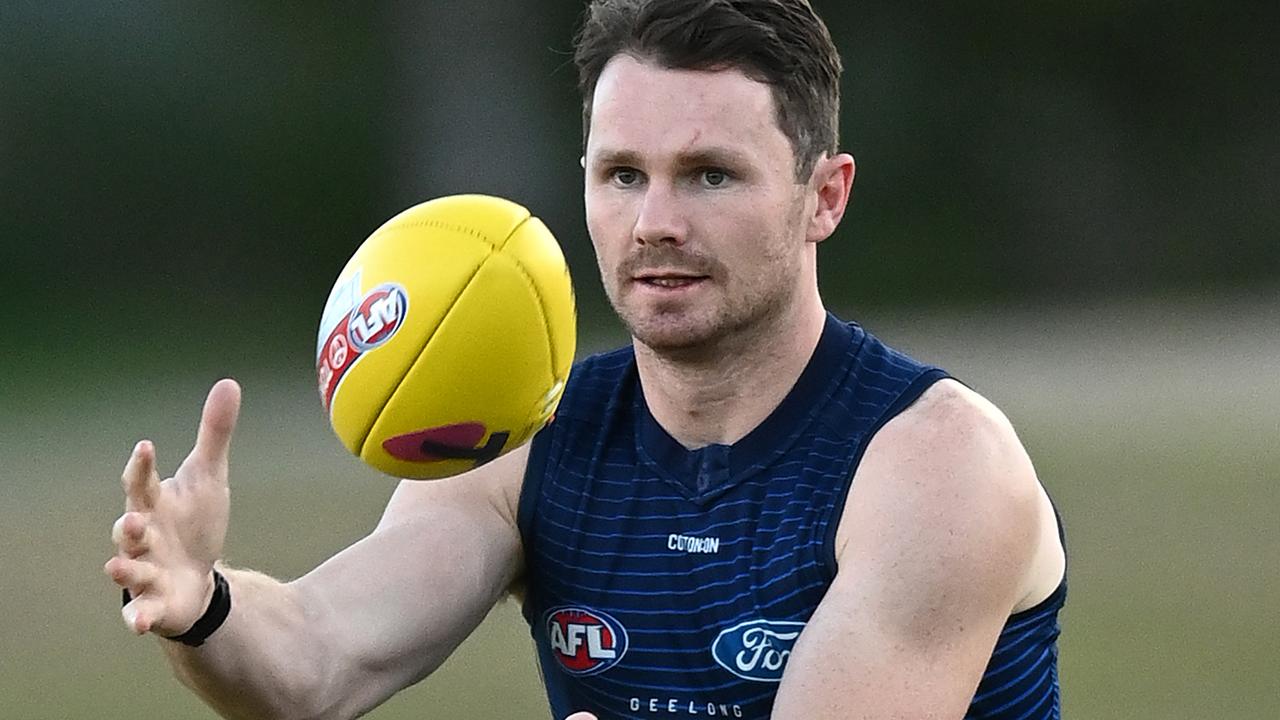 Patrick Dangerfield has been held back by a groin problem this pre-season.