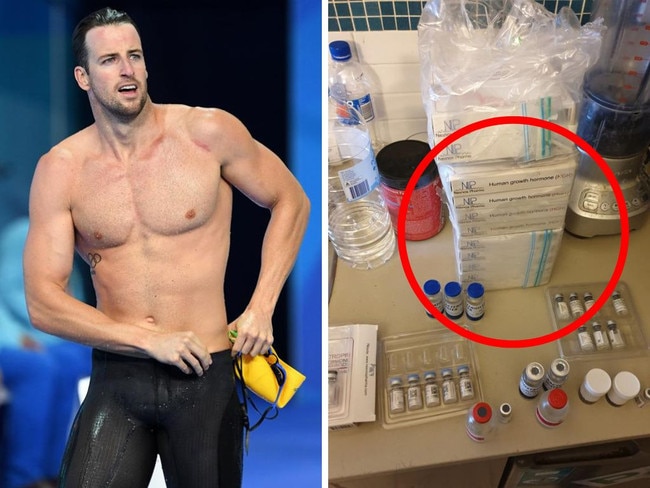 James Magnussen and police file of steroids