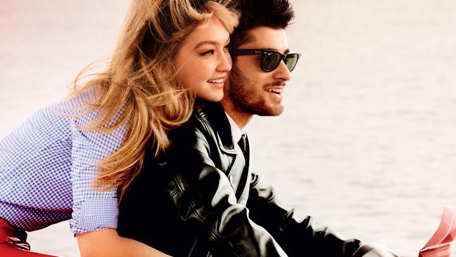 ONLINE ONLY ONE TIME USE ONLY - Gigi Hadid and Zayn Malik for the May 2016 issue of Vogue US. Picture: Mario Testino/Vogue