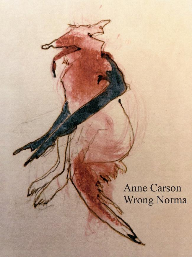 Wrong Norma by Anne Carson