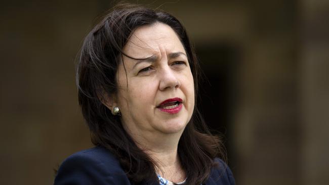 Premier Annastacia Palaszczuk says extra Defence Force personnel will be assigned to Brisbane and Cairns airports. Picture: NCA NewsWire / Sarah Marshall