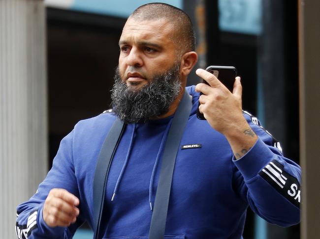 Emad Sleiman leaving Downing Centre court on Thursday.