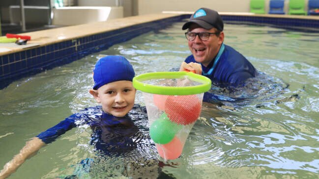 Autism swimming classes