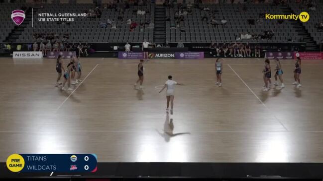 Replay: Netball Queensland U16/U18 State Titles Day 2 - Gold Coast Titans v Wildcats (U18)