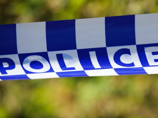 SYDNEY, AUSTRALIA - Newswire Photos - MAY 23 2023: A  general stock view of Police tape on a crime scene in Sydney.  Picture : NCA Newswire / Gaye Gerard