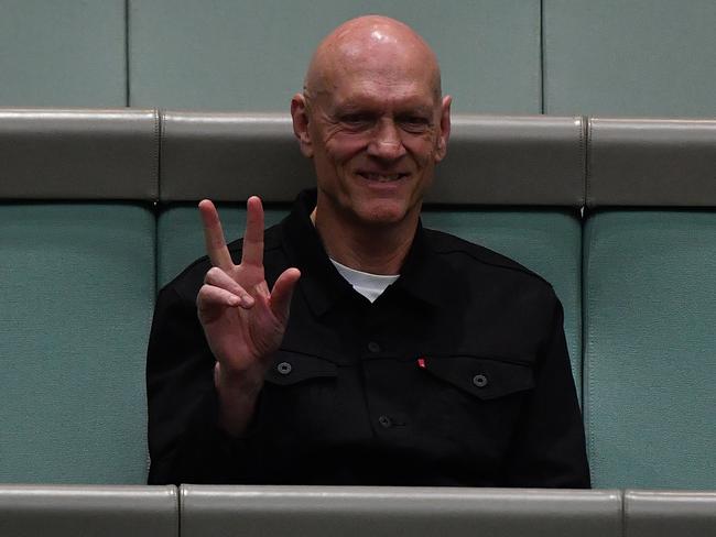 Peter Garrett in question time on Wednesday. Picture: Getty Images