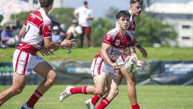 Braelan Marsh of Redcliffe played well and made the Meninga Cup Team of the Week squad despite his side losing. Picture: Glenn Campbell