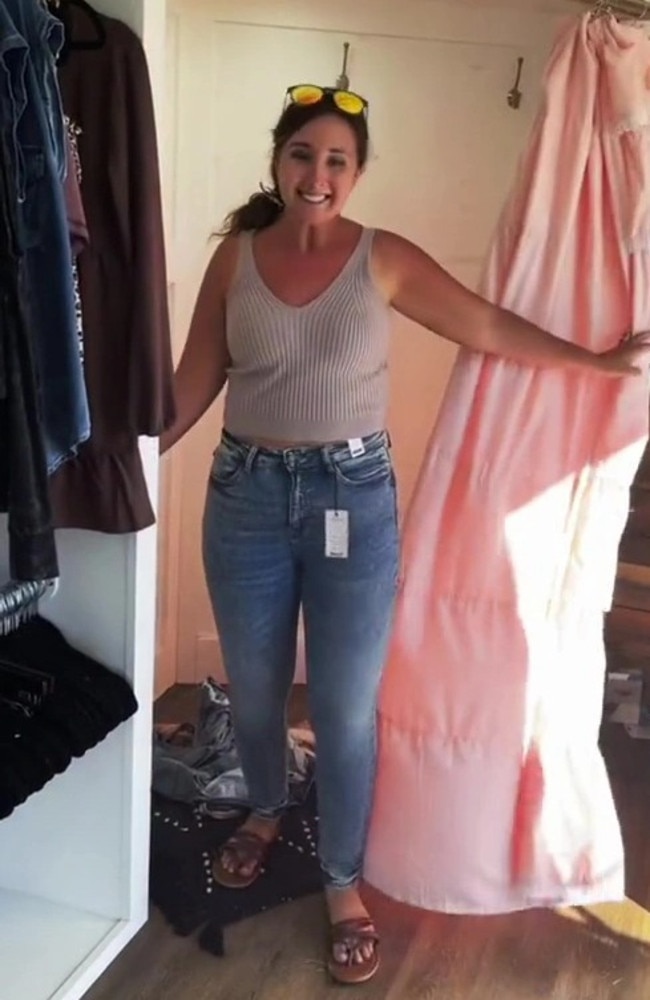 The woman swears by the ‘crazy’ trick. Picture: topnotchboutique/TikTok