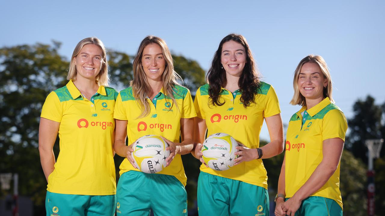 Courtney Bruce, Cara Koenen, Ash Ervin and Liz Watson. Picture: Photo Steve Pohlner