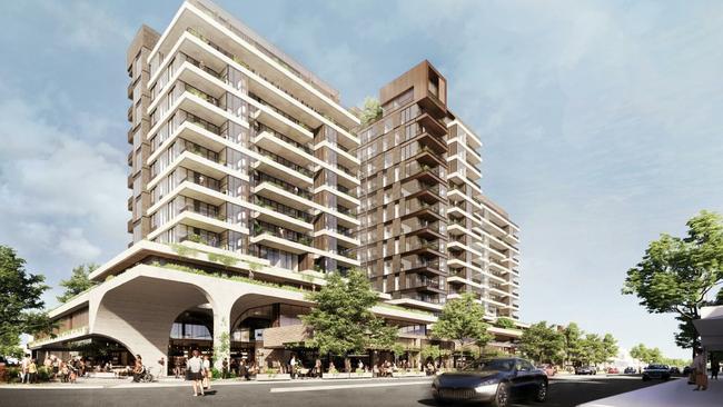 Artist’s impression of the proposed development by Commercial &amp; General at 88 O'Connell St, North Adelaide, on the former Le Cornu site. Picture: Supplied