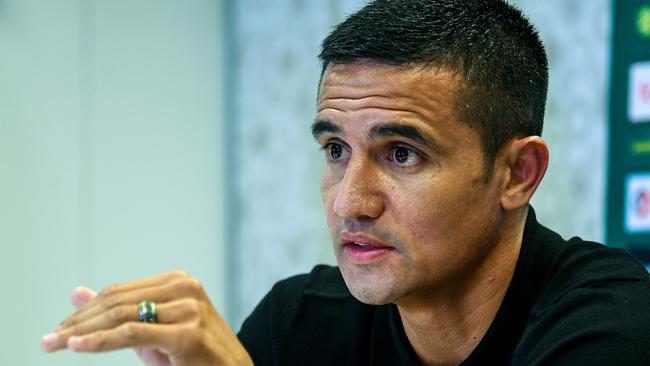 Tim Cahill is set for a final fling in India before hanging up the boots. (AAP Image/Brendan Esposito) NO ARCHIVING