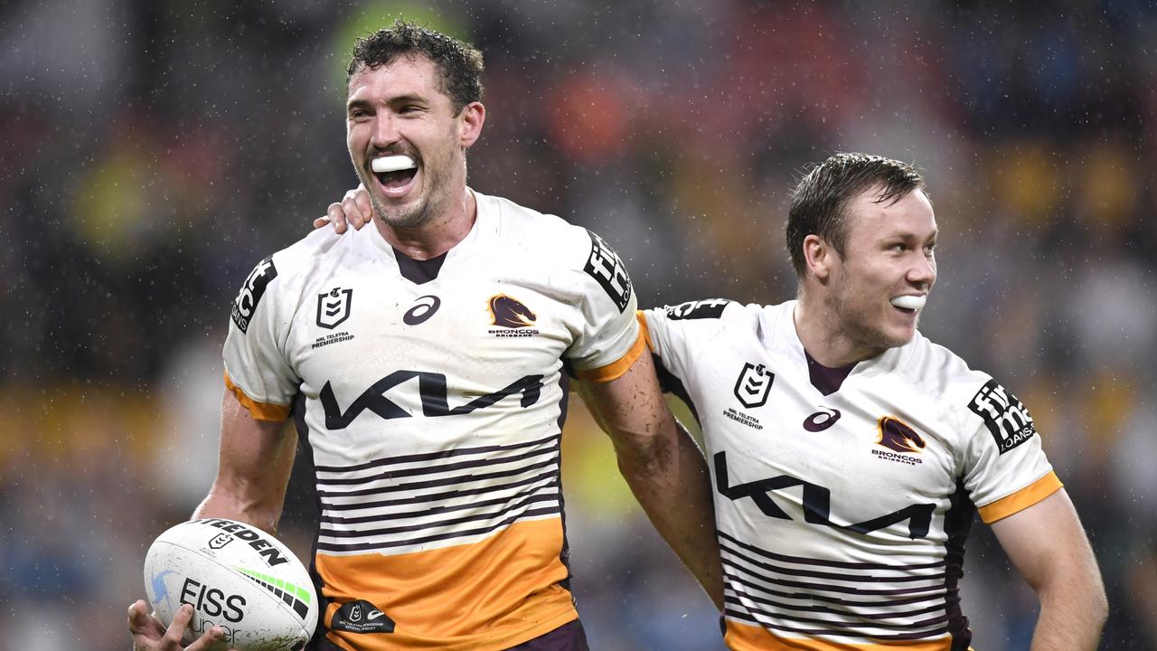 Corey Oates will be rewarded with a new Broncos deal. Picture: NRL Images