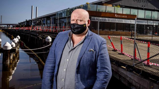 Former Woolshed Manager Duncan Laidlaw is devastated by the lack of answers over Central Pier’s closure. Picture: Nicole Cleary