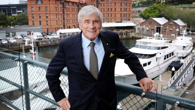 Billionaire businessman Kerry Stokes has stepped down as executive chairman of Seven Group Holdings. Picture: News Corp Australia