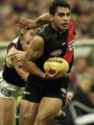 Dean Rioli in action for the Bombers. Picture: George Sal