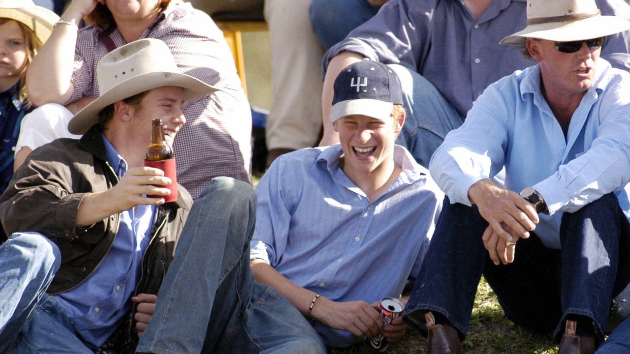 Prince Harry attended the Injune Rodeo in October, 2003. Picture: John Wilson