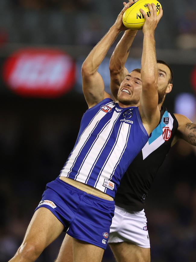 Ben McKay is enjoying a strong season despite North Melbourne’s woes.