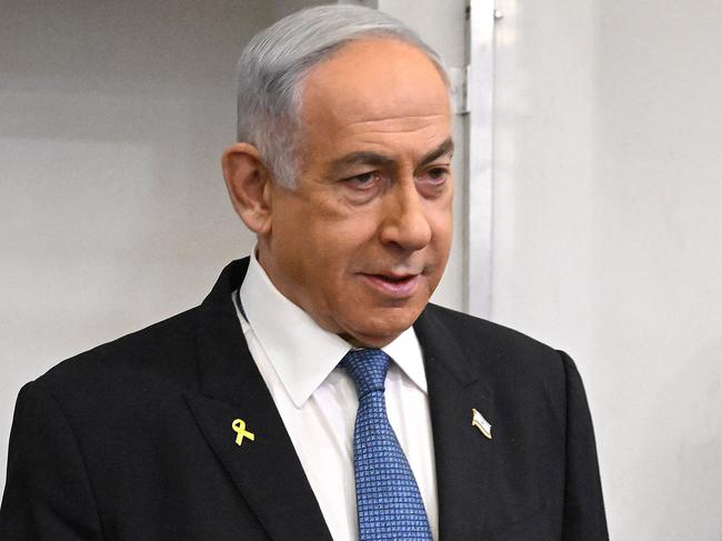 Israeli Prime Minister Benjamin Netanyahu has been told he faces arrest as a war criminal if he travels to Poland. Picture: AFP