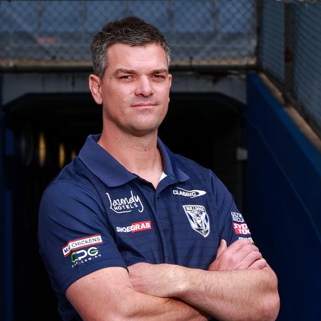 New Bulldogs coach Cameron Ciraldo. Picture: Justin Lloyd