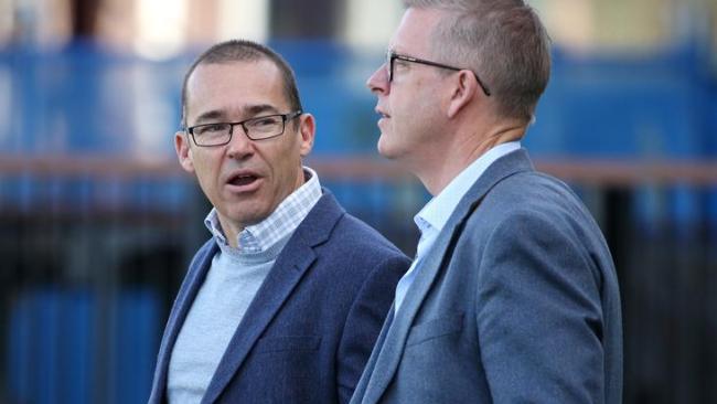 David Rath (left) will help St Kilda find its next coach.