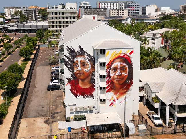 Adante Mural in Darwin.