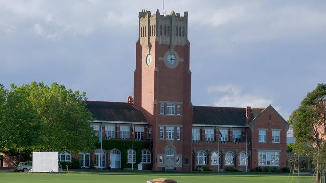 The coronavirus has forced Geelong Grammar to end term one early. Picture: Mark Wilson