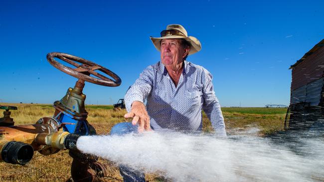 Richmond QLD mayor John Wharton, says the likes of Glencore mining and other companies will affect the artesian bore water in the shire.