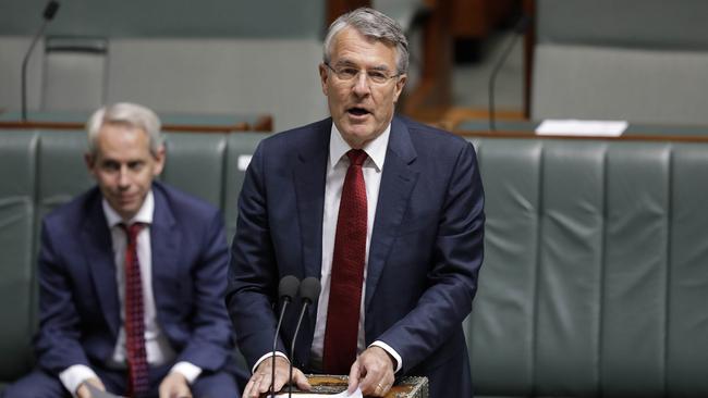 Labor MP Mark Dreyfus during Question Time in the House of Representatives at Parliament House on MOnday. Picture: Sean Davey.