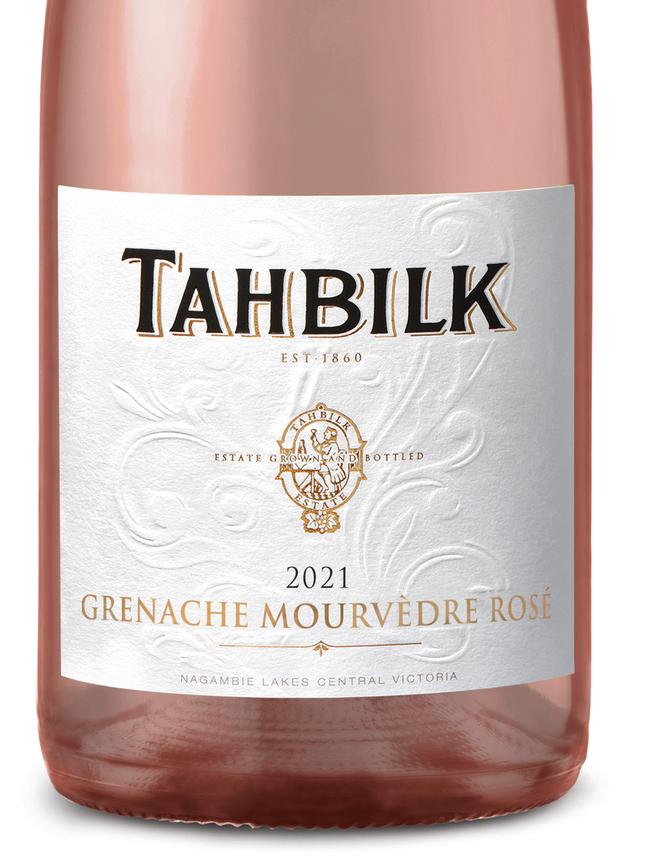 2021 Tahbilk Grenache Mouverdre Rose, $22