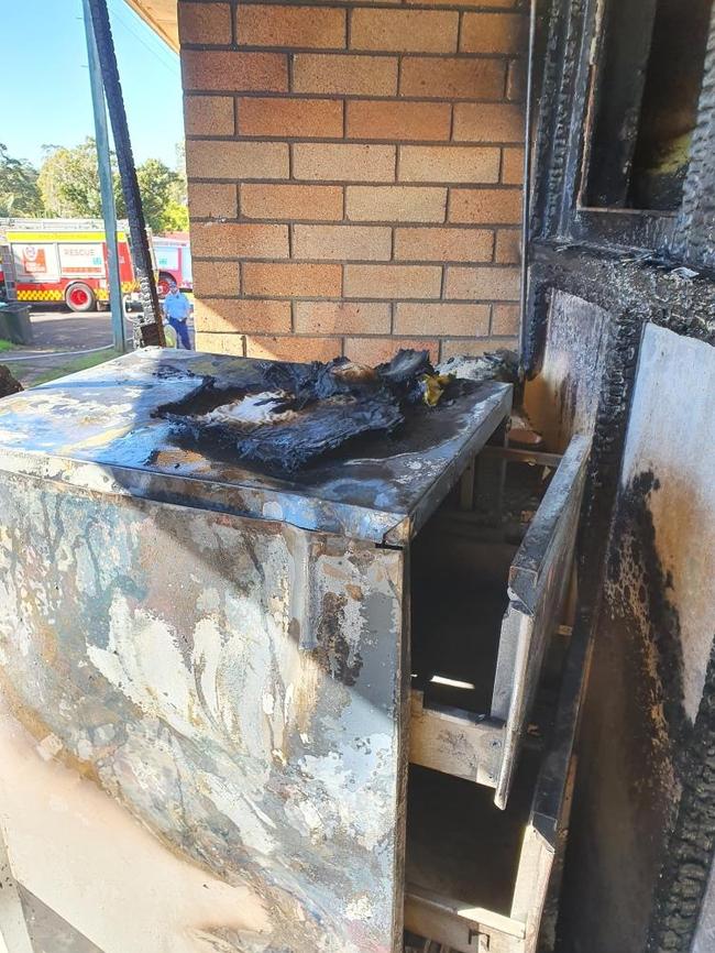 Fire and Rescue teams attended to a house fire on Friday morning in Goonellabah.