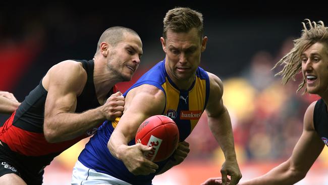 Sam Mitchell was added to an ageing West Coast list. Picture: Wayne Ludbey