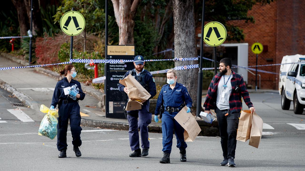 Boy, 14, charged over alleged uni stabbing