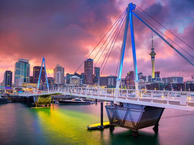 Auckland in New Zealand is also a top place Aussies are keen to go to. Picture: Alamy