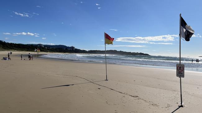 Park Beach on Monday morning. Picture: Janine Watson/Coffs Coast Advocate