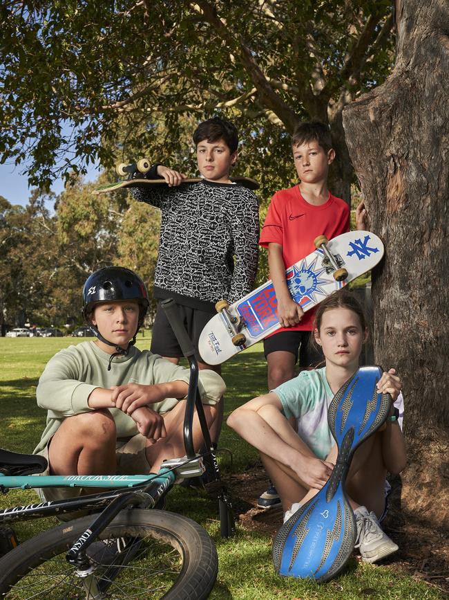 Burnside councillor Julian Carbone said there had been demand for a local skate park for many years. Picture: Matt Loxton.