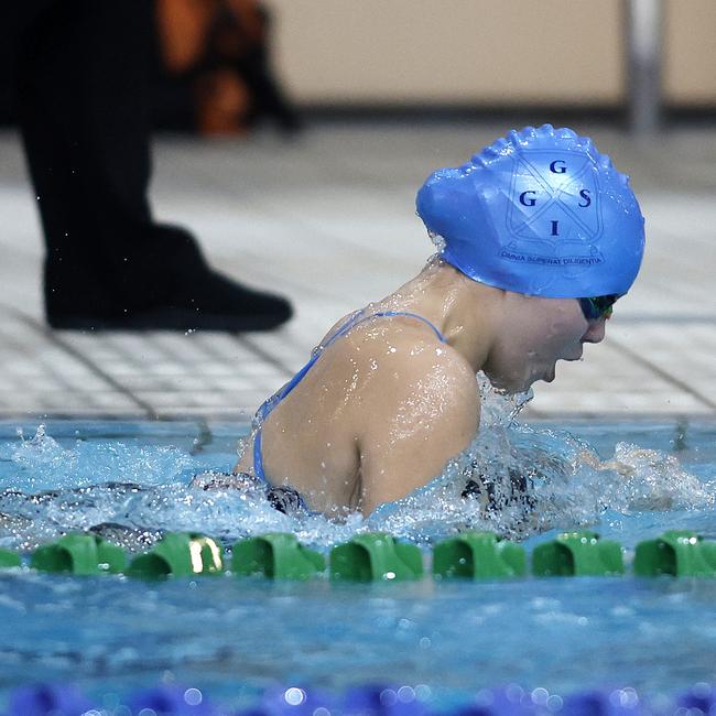 The QGSSA swimming championships at the Sleeman Sports Complex, Brisbane 28th February 2024. (Image/Josh Woning)