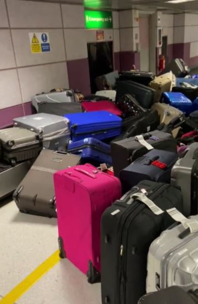 It comes as Brits have been left without their suitcases for hours if not days.