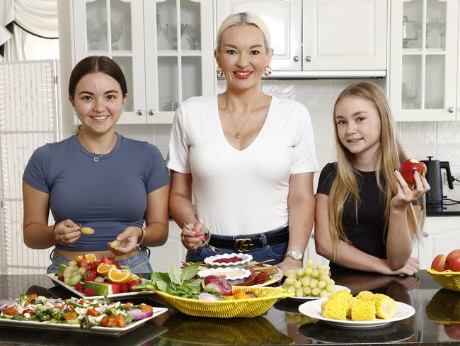 Brooke Flanagan runs 11 school canteens and said avoiding raising prices requires some creative thinking. Picture: Richard Dobson