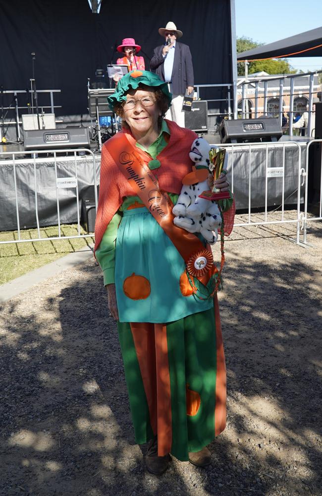 Judy McKewin at the Goomeri Pumpkin Festival 2024