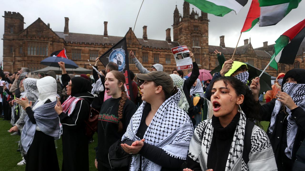 Sydney Uni union fees fund pro-Palestinian activism