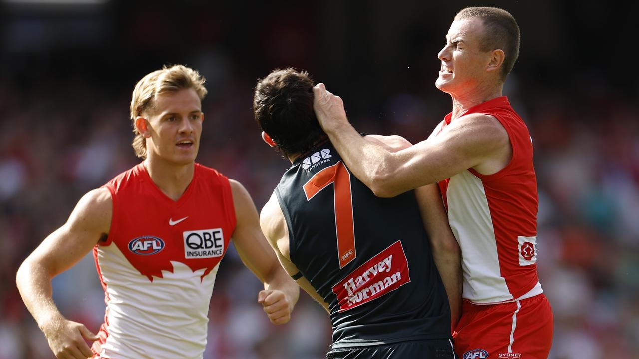 Swans storm out of the blocks as bad blood boils over in Sydney