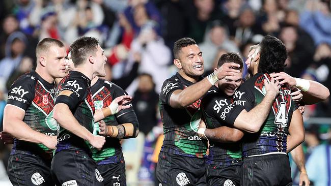 The Warriors destroyed Cronulla when they met in New Zealand. Picture: Dave Rowland/Getty Images