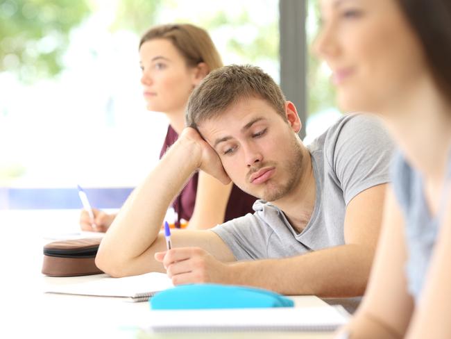 Parents can get a range of tips to help their kids through exam stress. Picture: istock