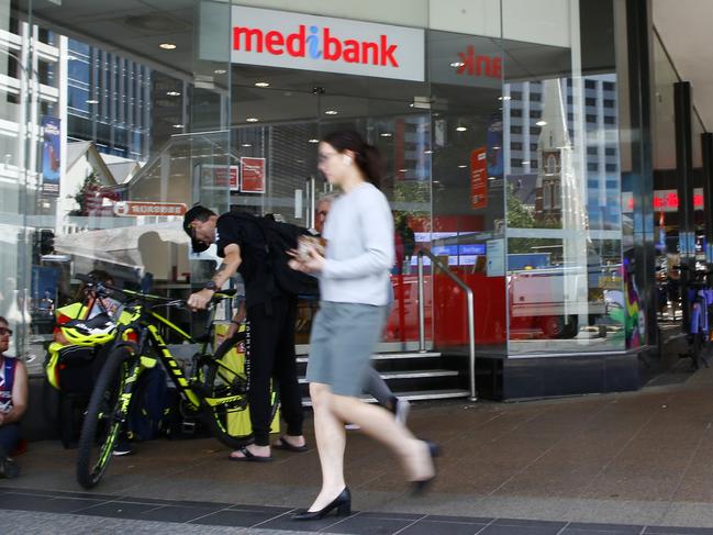 BRISBANE, AUSTRALIA - NewsWire Photos NOVEMBER 11, 2022: The Medibank retail store in Brisbane. Medibank has slammed the hackers behind the health insurers data breach which has affected millions. Picture: NCA NewsWire/Tertius Pickard