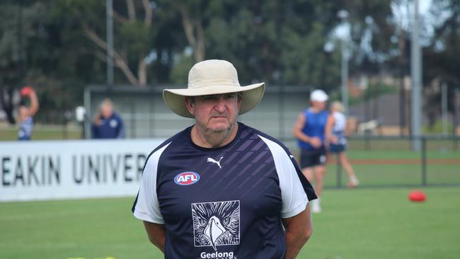 Kevin Evans spent four seasons with the Geelong Falcons. Picture: Supplied