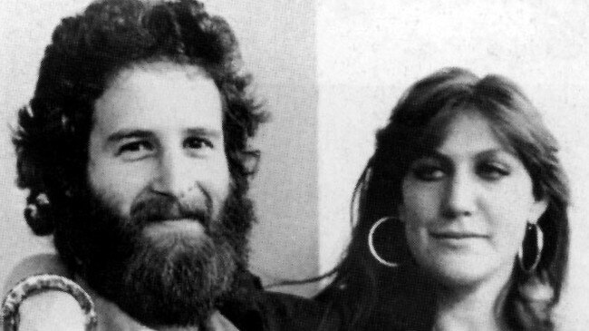 Singer Renée Geyer with music promoter Michael Gudinski in 1976 taken from her 2000 autobiography "Confessions of a Difficult Woman".