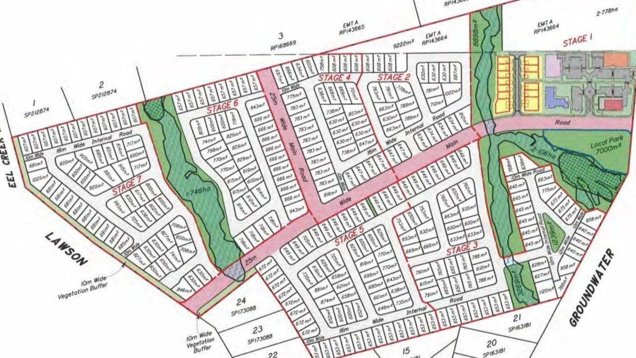 The 308-lot Bellagrove Estate is planned to be opened up at the Southside.